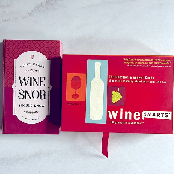 Wine Trivia Game and Wine Snob Book Set/2 - NWOT - Picture 1 of 10